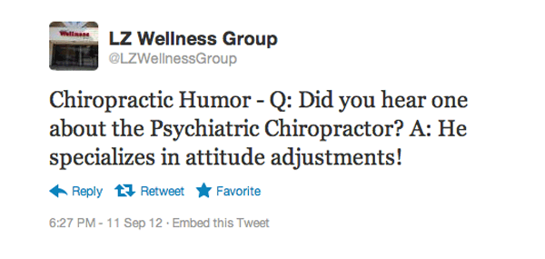 Chiropractic Social Media