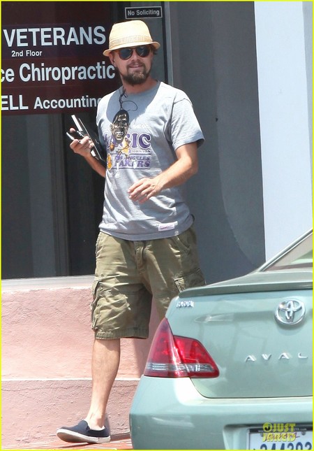 Leonardo Dicaprio at the Chiropractor in New Orleans