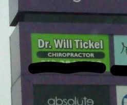 Funny Chiropractor Dr Will Tickel