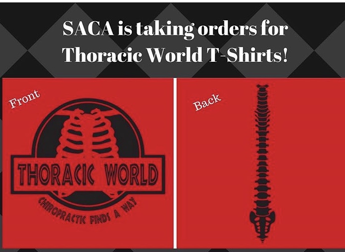 SACA Chiropractic Student Tshirt